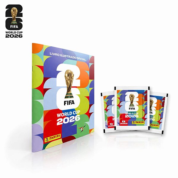Álbum Brochura + 36 Envelopes - COPA DO MUNDO 2026