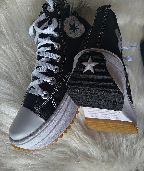 Converse All Star Plataforma Azul Nacional Com Garantia