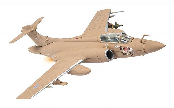 RARÍSSIMO! Blackburn Buccaneer - 1:72 - Metal - Com opções de trem de pouso