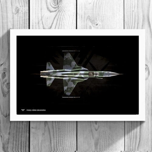 Quadro - F-5M FAB (20cm x 30cm)