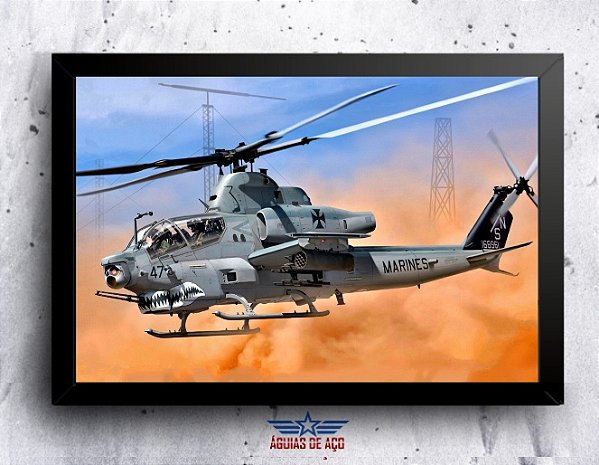 Quadro - AH-1Z VIPER (20cm x 30cm)