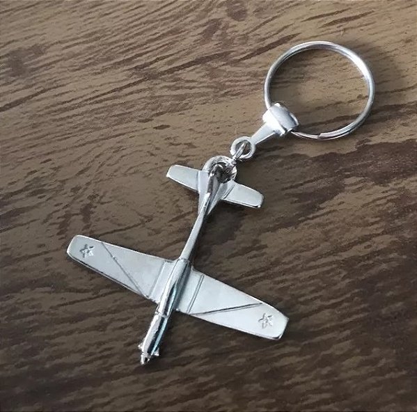 Chaveiro - Tucano da FAB (Metal)