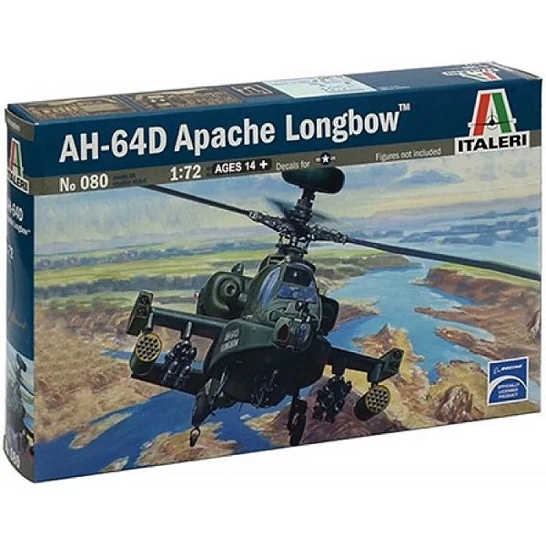 AH-64 APACHE - 1:72 - PLASTIMODELO
