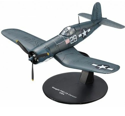 F-4U Corsair  - METAL - COM OPÇÃO DE TREM DE POUSO - ESCALA 1:72