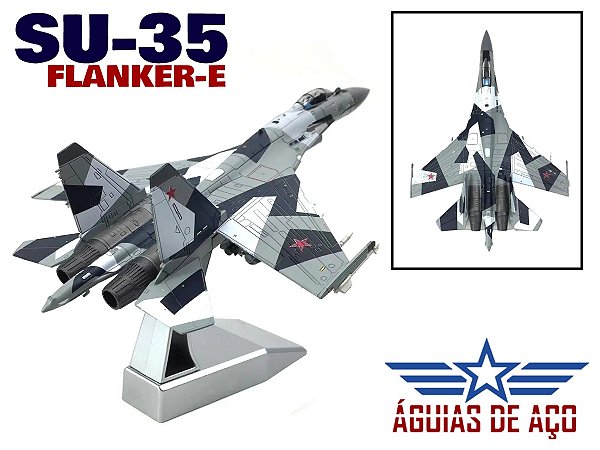 SU-35 Flanker-E 1:100 - METAL