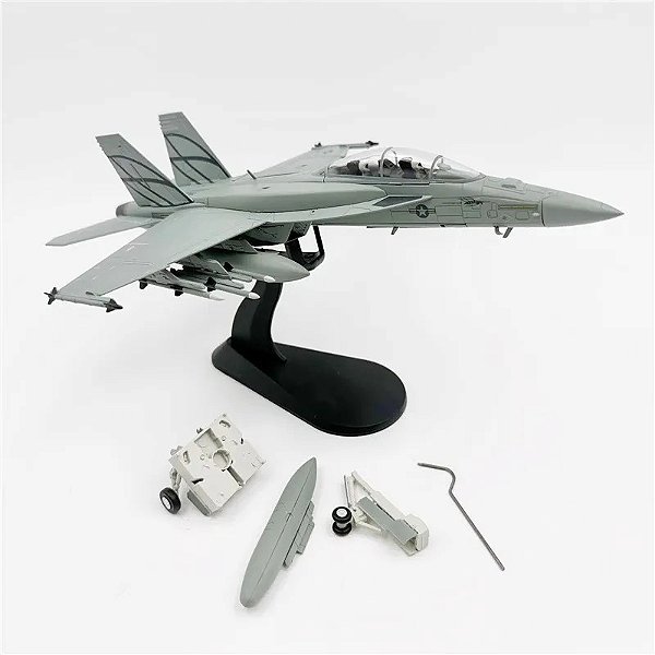 F/A-18 Super Hornet - METAL - Com opção de trem de pouso - 1:72 (Grande) (5)