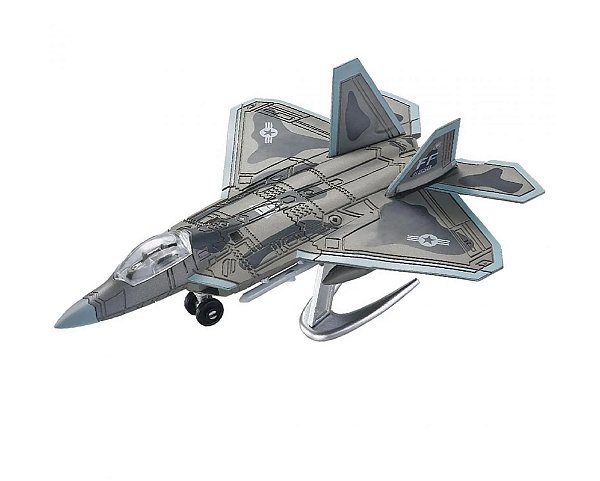 F-22 RAPTOR - Fácil Montagem - NÃO precisa pintar/colar