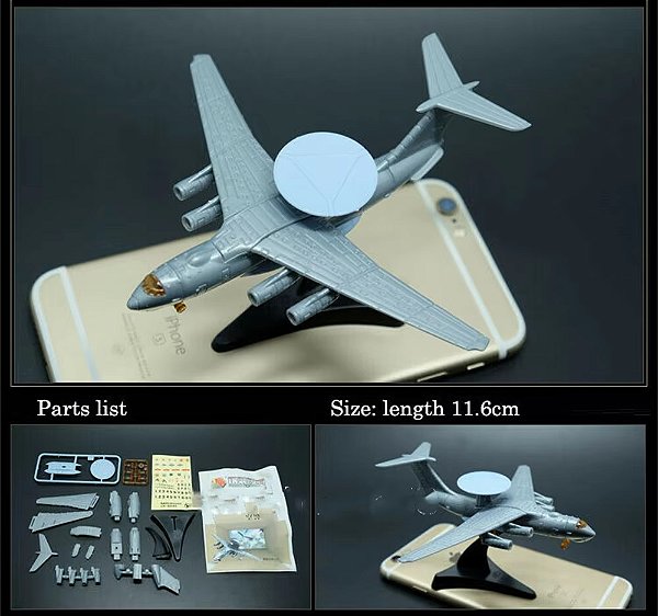 KJ-2000 AWACS - Fácil Montagem - NÃO precisa pintar/colar