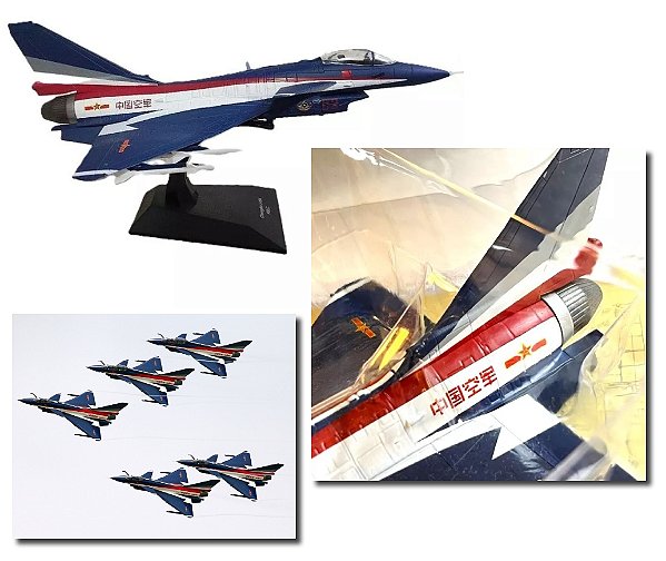 RARIDADE! CHENGDU J-10 - 1:72 - METAL