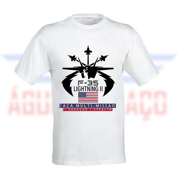 Camiseta F-35 Lightning II  (cód. 4-8)