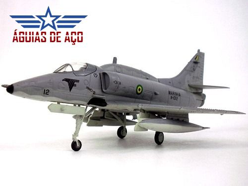 RARIDADE! A-4 Skyhawk - Marinha do Brasil - 1:72