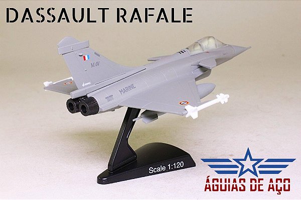 DASSAULT RAFALE - ESCALA 1:120 - METAL