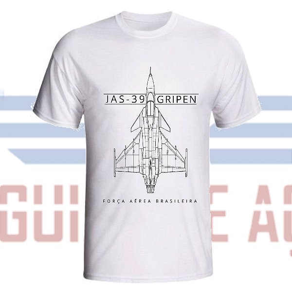 Camiseta - JAS-39 GRIPEN (cód. 4-5)