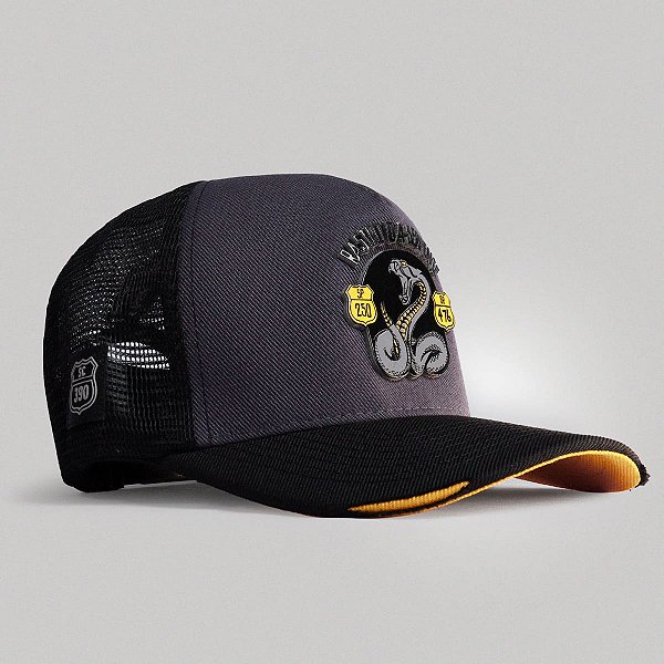 Boné Trucker Brk Motors Rastro da Serpente