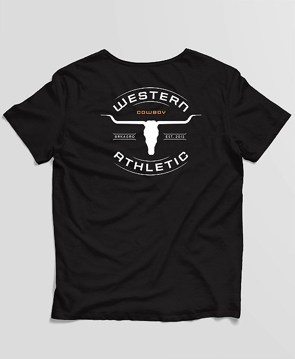 Camiseta Agro Brk Western Athletic Algodão Egípcio