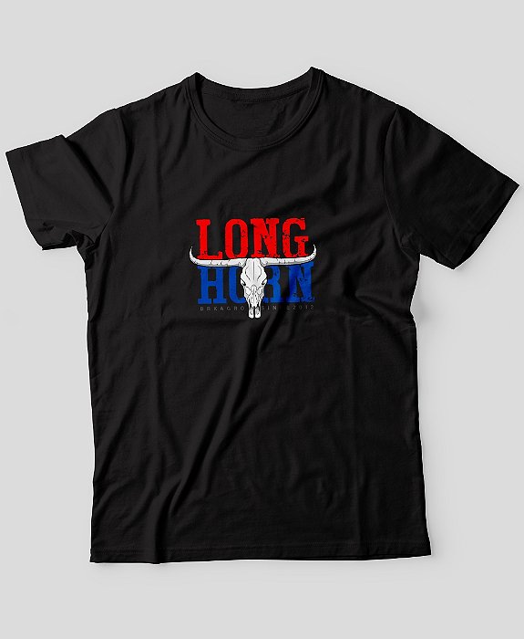 Camiseta Agro Brk Long Horn com Algodão Egípcio