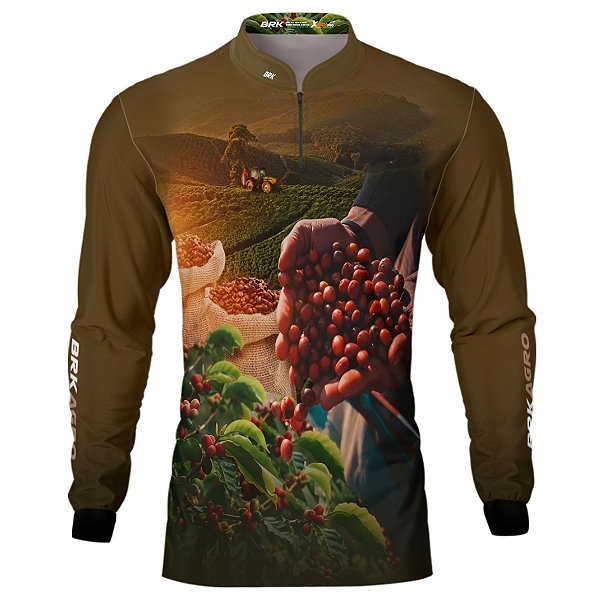 Camisa Agro BRK Cafeicultor com UV50+