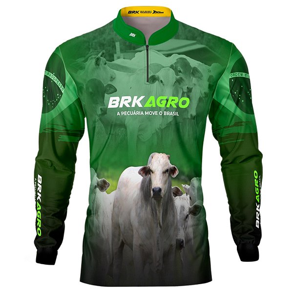 Camisa Agro BRK Nelore com UV50+