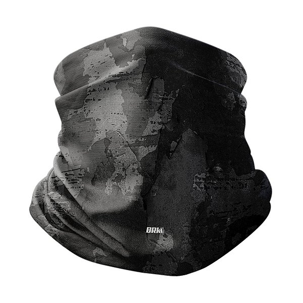 Bandana Tubeneck Camuflada Cinza BRK com UV50+ Ref. 252