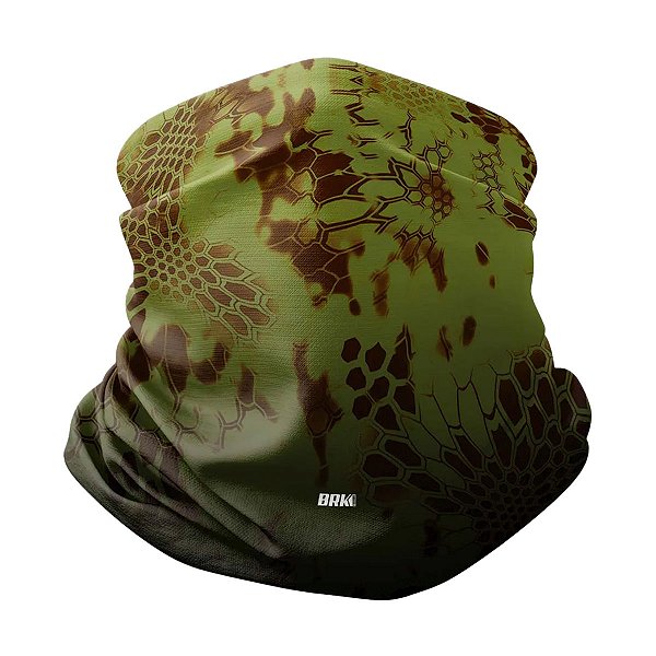 Bandana Tubeneck Green Stealth BRK com Proteção UV50+