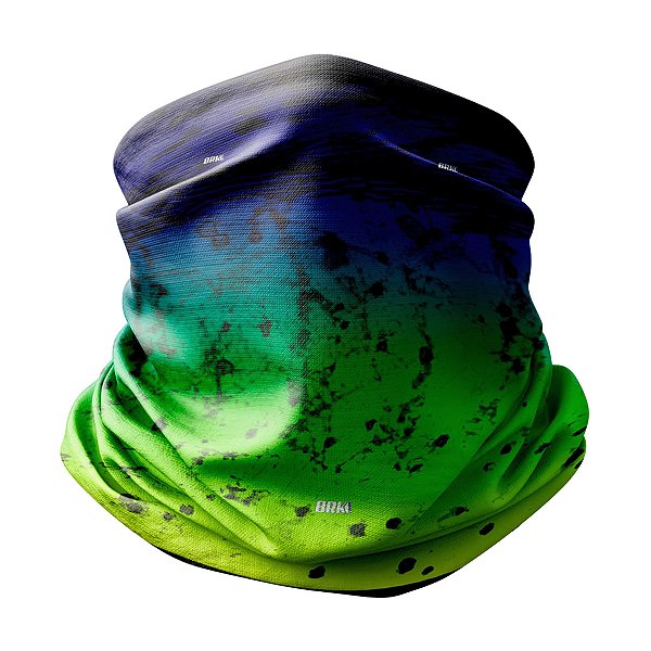 Bandana Balaclava Tubeneck Brk Mahi Mahi Bi Color com UV50+