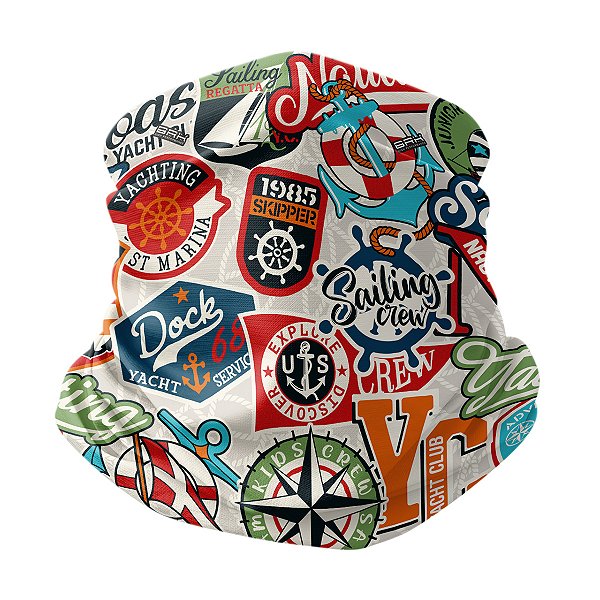 Bandana Tubeneck Brk Yacting Com Proteção UV50+