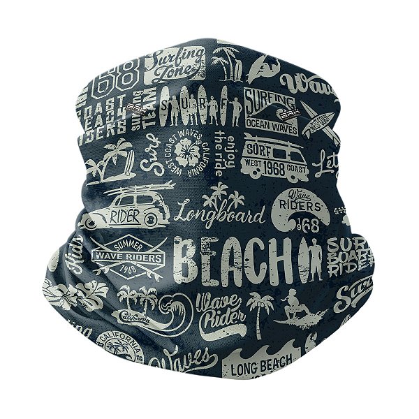 Bandana Tubeneck Brk Surf Beach Com Proteção UV50+