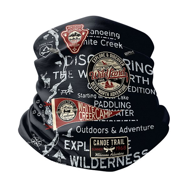Bandana Tubeneck Brk North Adventure Com Proteção UV50+