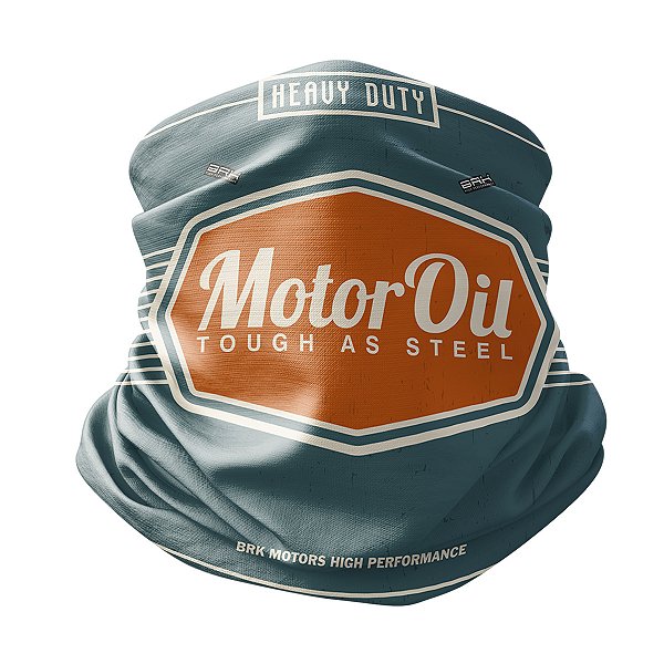 Bandana Tubeneck Brk Motors Oil Com Proteção UV50+