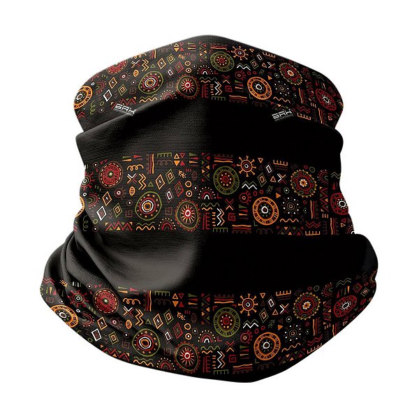Bandana Tubeneck Brk African Style Com Proteção UV50+