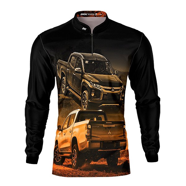 Camisa BRK Caminhonete L200 Triton Off-Road com UV50+