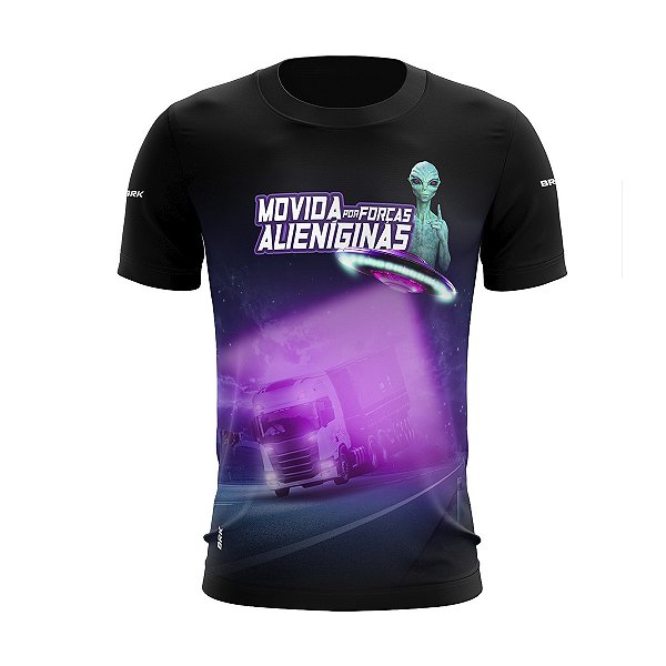 Camiseta de Caminhão BRK Forças Alienígenas Feminina com UV50+
