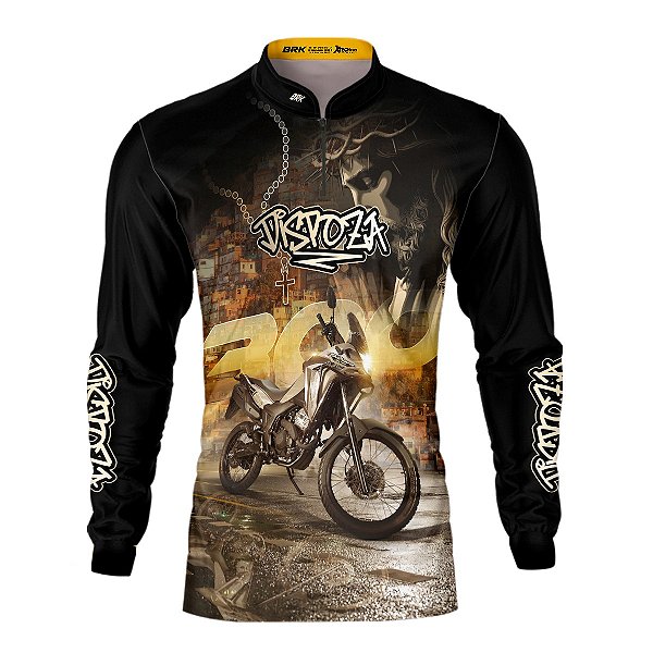 Camisa Brk Motociclismo Sahara Adventure Proteção UV50+