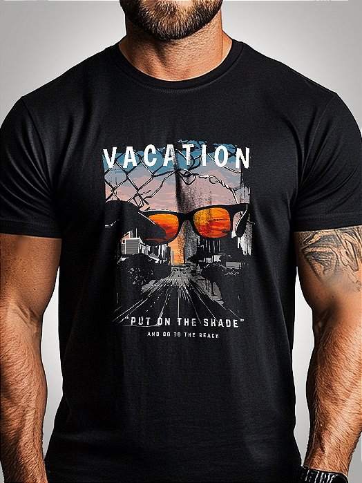 Camiseta Brk Motors Vacation Algodão Egípcio