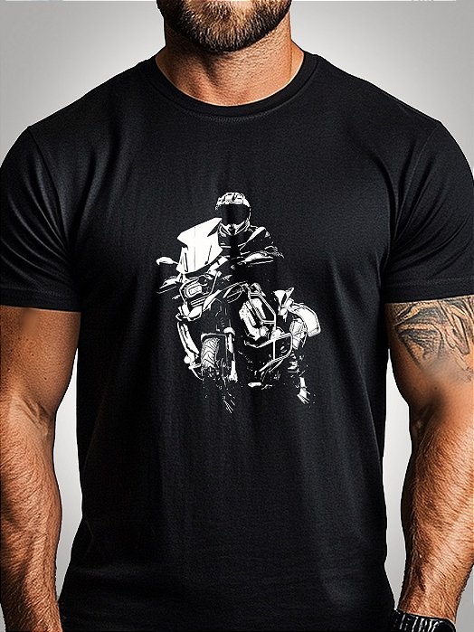Camiseta Brk Motors Big Trail R1250 Algodão Egípcio