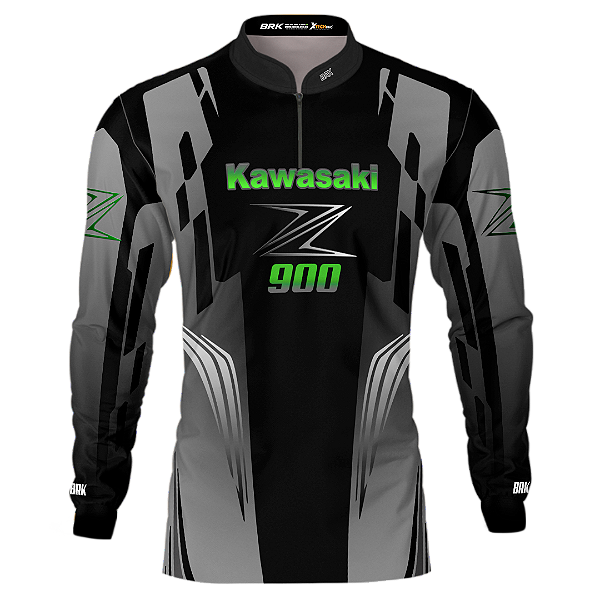 Camisa Brk Motors Kawasaki Z900 com Proteção UV50
