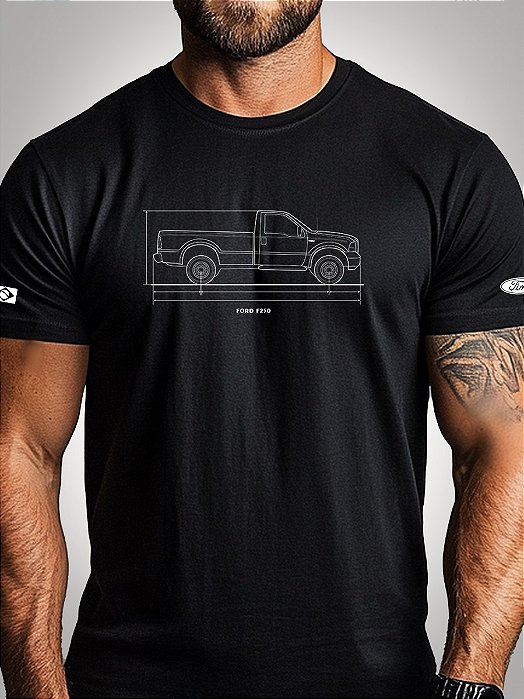 Camisa Brk Motors Ford F250 com Proteção UV50+