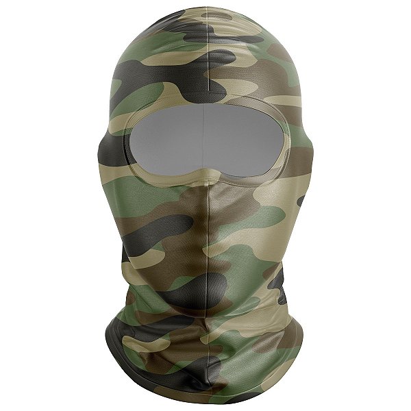 Balaclava Tubeneck Brk Camuflada Floresta Tipo 2 com UV50+