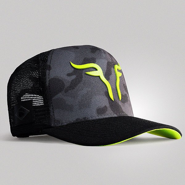 Boné Trucker Brk Agro Toro Verde Florescente