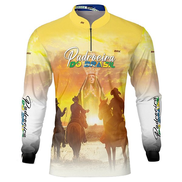 Camisa Padroeira do Brasil com Proteção Solar UV  50+