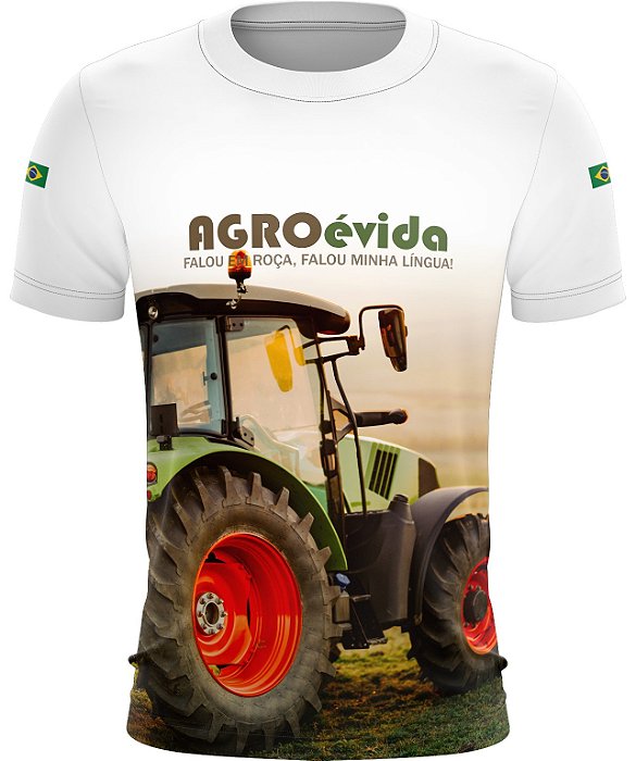 Camisa Agro Brk Agro é Vida com Uv50 +