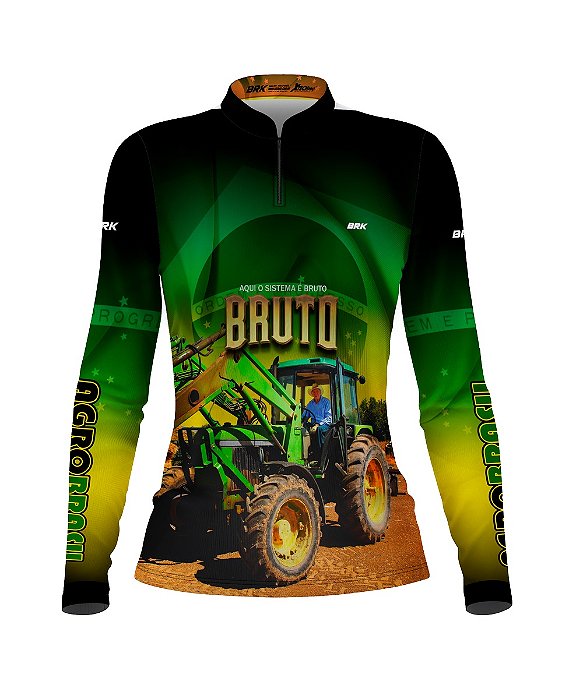 Camisa Feminina Brk Sistema Bruto UV50+