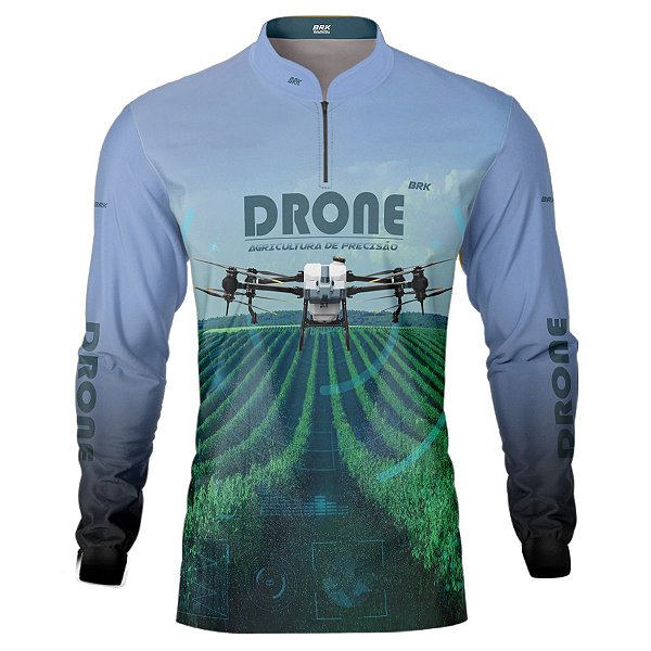Camisa Agro BRK Drone Pulverizador UV50 +