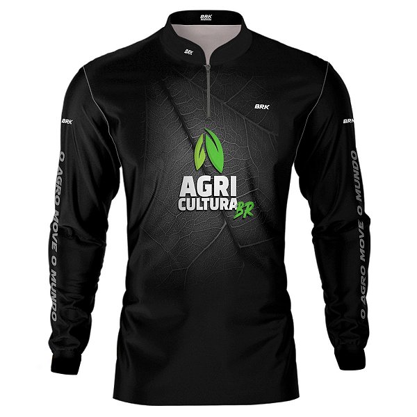 Camisa Agro Brk Brasil Agricultura com Uv50