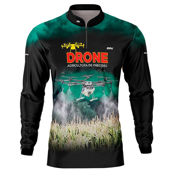 Camisa Agro BRK Agricultura de Precisão 2.0 com UV50 +