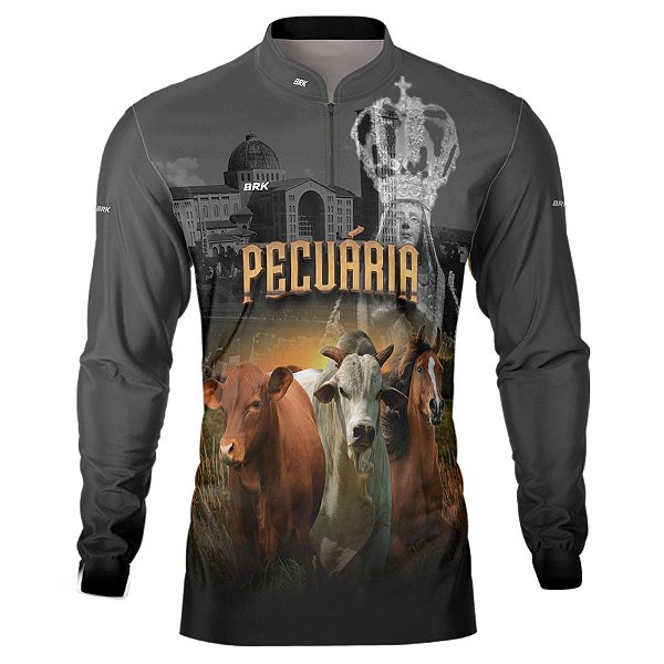 Camisa Agro BRK Nossa Senhora Pecuária com UV50 +