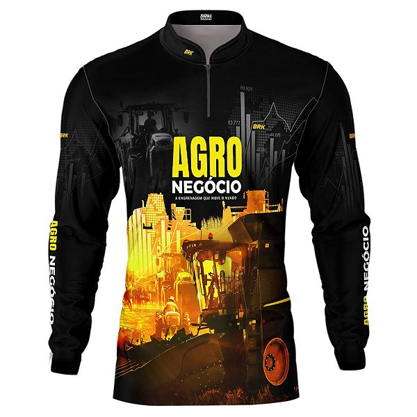Camisa Agro BRK Agro Raíz Haras com UV50 +
