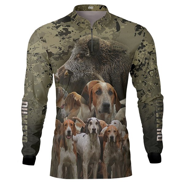 Camisa de Caça BRK Dumato Foxhound Camuflada com UV50 +
