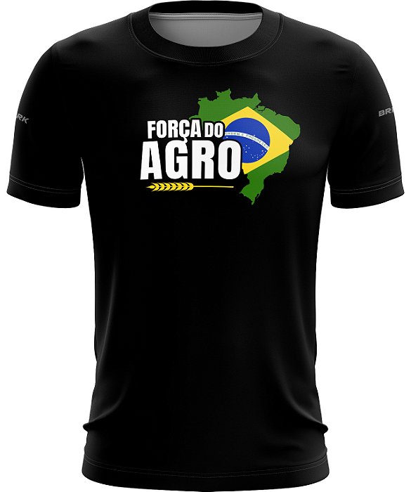 Camiseta Agro BRK Força do Agro com UV50 +
