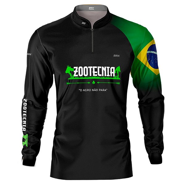 Camisa Agro BRK  Zootecnia com UV50 +